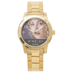 Tante-Foto Armbanduhr