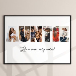 Tante Foto Collage Poster