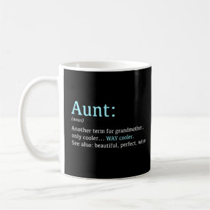 Tante Funny Definition Substantiv Another Term Pul Kaffeetasse