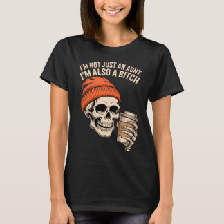 Tante Funny Skeleton Tante T-Shirt