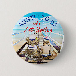 Tante für eine Lil'Sailor Babydusche Button