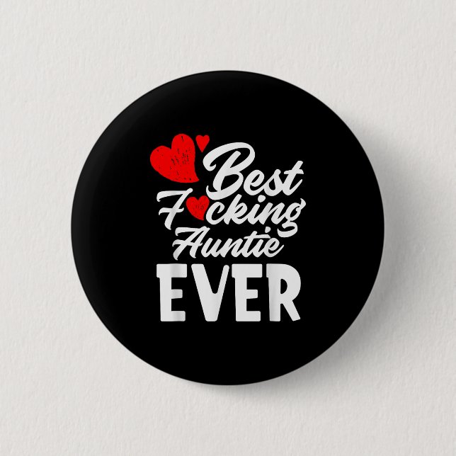 Tante für immer - Coole Großtante Tante Geschenk  Button (Vorderseite)