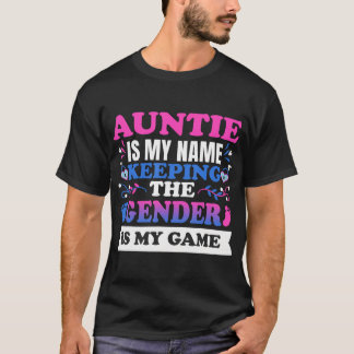 Tante Gender Reveal Tante Keeper of the Gender Bab T-Shirt