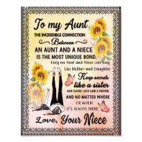 Tante Geschenke | Brief an meine Tante Liebe aus N