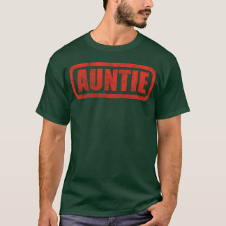 Tante Grafik Freund T-Shirt