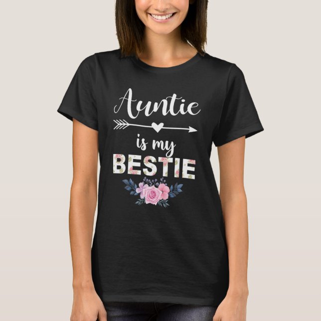 Tante ist mein Bestie T-Shirt (Vorderseite)