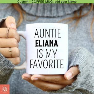 Tante ist meine Lieblingsdusche. Danke Kaffeetasse