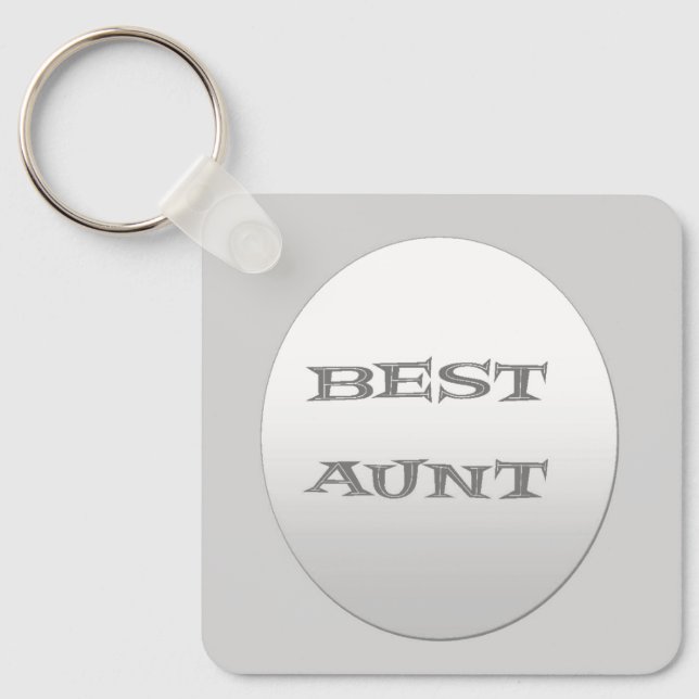 Tante Key Ring Schlüsselanhänger (Vorderseite)