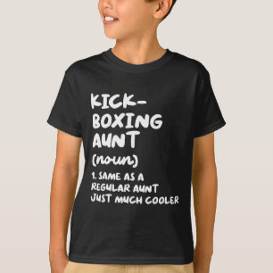 Tante Kickboxen Definition Lustig Sport Kampfsport T-Shirt