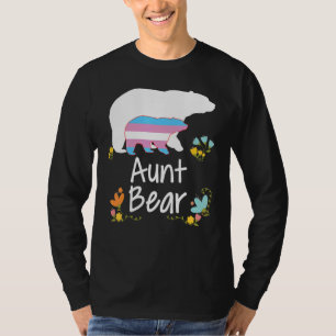 Tante Lgbt Bear Transgender Rainbow Lgbt Lesbia T-Shirt