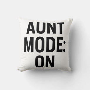 Tante Mode On - Funny Family Spaß Kissen