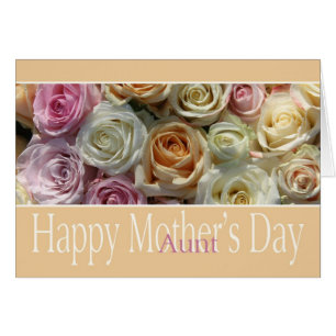 Tante Mother Day Rose Card