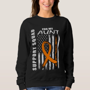 Tante Multiple-Sklerose-Bewusstseinsflagge Unterst Sweatshirt