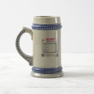 Tante Nutrition Fakten Tasse für lustige Tante Kaf