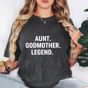 Tante Patentante Legende Lustiges Zitat Design T-Shirt