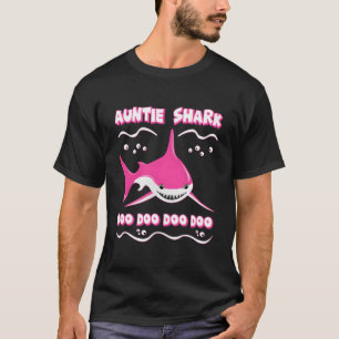 Tante-Shark-Familie T-Shirt