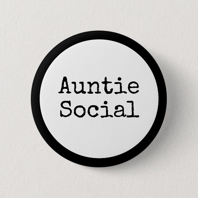 Tante Social Button (Vorderseite)