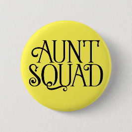 Tante Squad. Pinselknopf Button