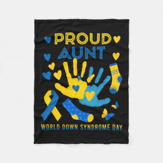 Tante T21 World Down Syndrome Awareness Day Band Fleecedecke