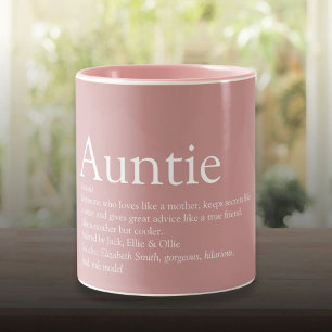 Tante Tantchen Definition Staubiges Rosenrot Zweifarbige Tasse