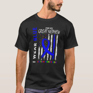 Tante Uncle Blue für meine große Nephew Autismus A T-Shirt
