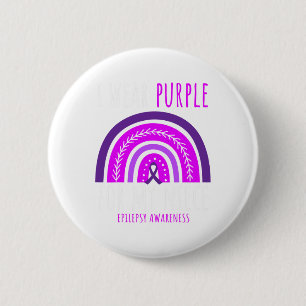 Tante Uncle I trage Lila für My Niece Epilepsy Awa Button