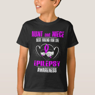 Tante und Nichte bester Freund des Lebens Epilepsy T-Shirt
