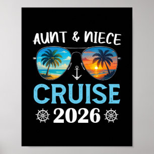 Tante und Nichte Kreuzfahrt 2026 Familie Gruppen-M Poster