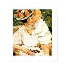 "Tante" von Jessie Willcox Smith Poster