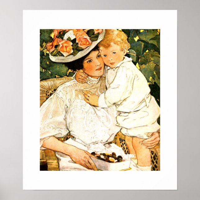 "Tante" von Jessie Willcox Smith Poster (Vorne)