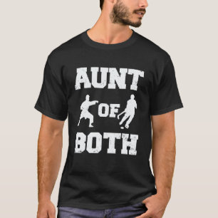 Tante von sowohl Karate als auch Hockey Kampfsport T-Shirt