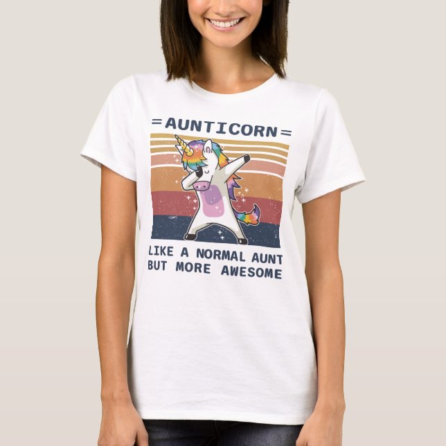 Tante wie eine normale Tante, aber Phantastischer  T-Shirt (Vorderseite)