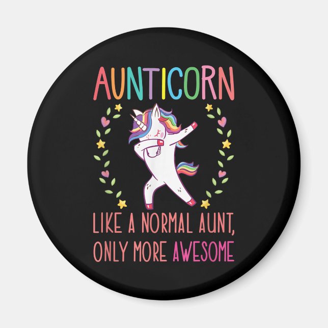 Tante wie eine normale Tante nur Phantastischer Magnet (Vorne)