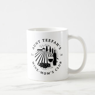 Tante-Win-Club Für Mütter T-Shirt - Schwarz Kaffeetasse