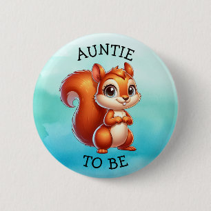 Tante   Woodland Creatures Babydusche Button