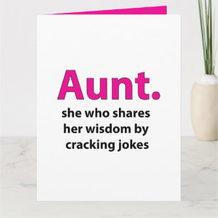 Tante Zitat Tante Karte