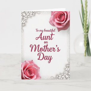 Tante zum Verlieben Tag Design Karte
