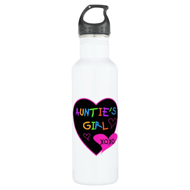 Tanten Mädchen für Shirts, Tasse, Hüte und mehr Edelstahlflasche (Vorderseite)