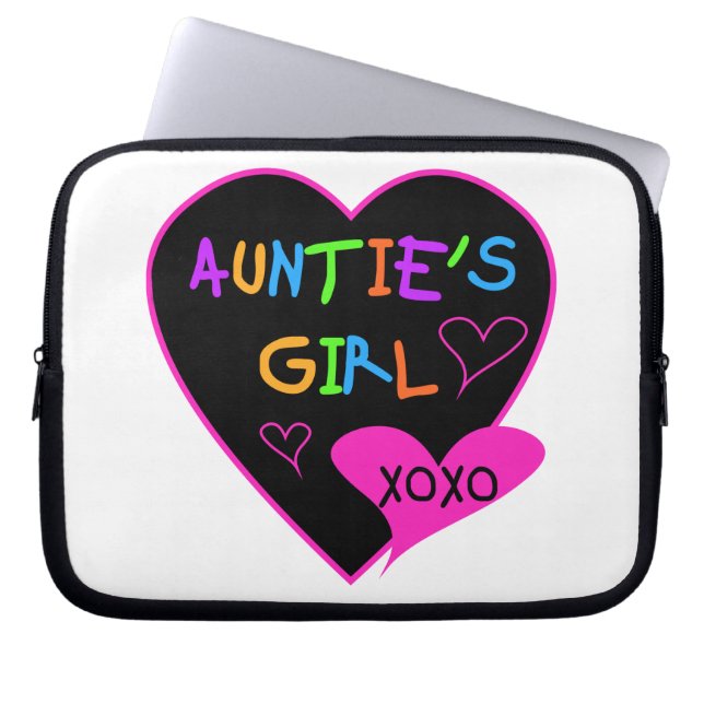 Tanten Mädchen für Shirts, Tasse, Hüte und mehr Laptopschutzhülle (Vorderseite)