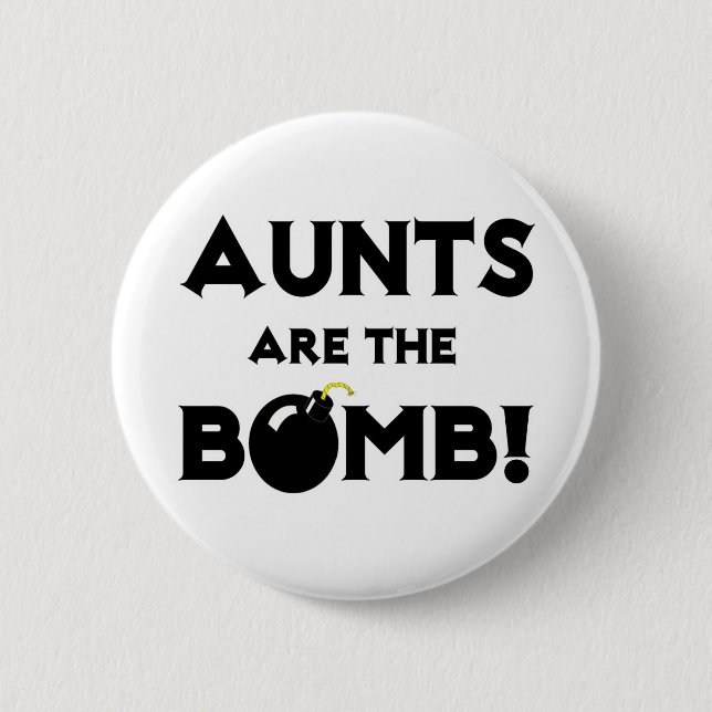 Tanten sind die Bombe! Button (Vorderseite)