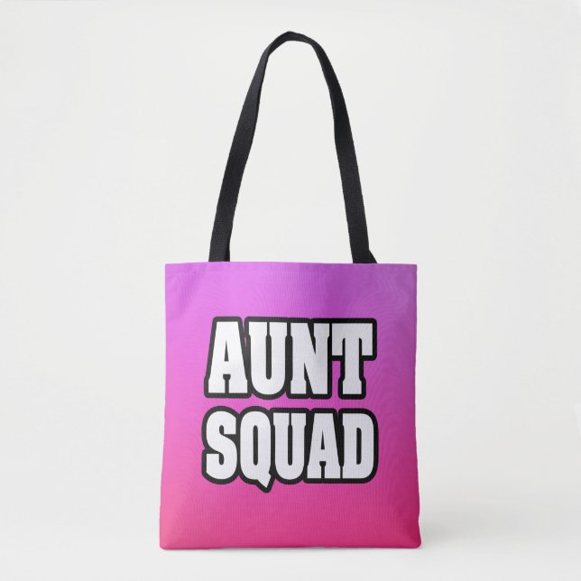 Tanten-Taschentasche Frauen Tante Squad Tasche (Vorderseite)
