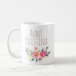 Tanten-Tasse rosegold mit Foto Kaffeetasse