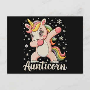 Tantenhorn Dabbing Einhorn Tante Weihnachten Xmas