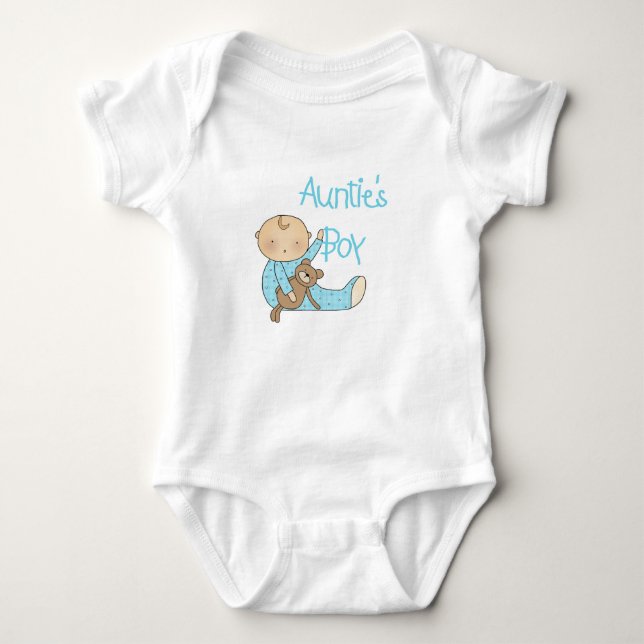Tantentänzerin Baby Strampler (Vorderseite)