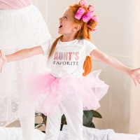 Tante's Liebling | Funny Baby Bodysuit für New Tan