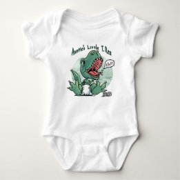 Tante's Little T. Rex von Mudge Studios Baby Strampler