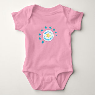 Tante's Superstar Niece Design Baby Strampler