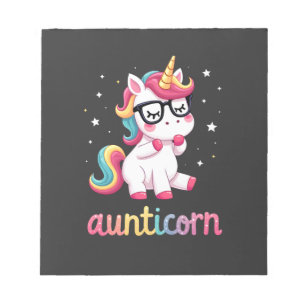 Tantikorndl Tante Dabbing Einhorn Tante Tante Chri Notizblock