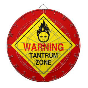 Tantrum-Zone Dartscheibe