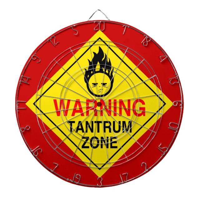 Tantrum-Zone Dartscheibe (vorne)